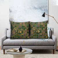Taurus Zodiac Pillow Cover Checkered Pattern