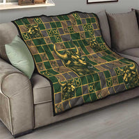 Taurus Zodiac Quilt Checkered Pattern