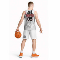Custom England Football Basketball Jersey Gold Lions And Minimalist Floral