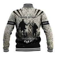 Deer Hunting Fathers Day Baseball Jacket Best Dad Ever