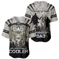 Deer Hunting Fathers Day Baseball Jersey Best Dad Ever