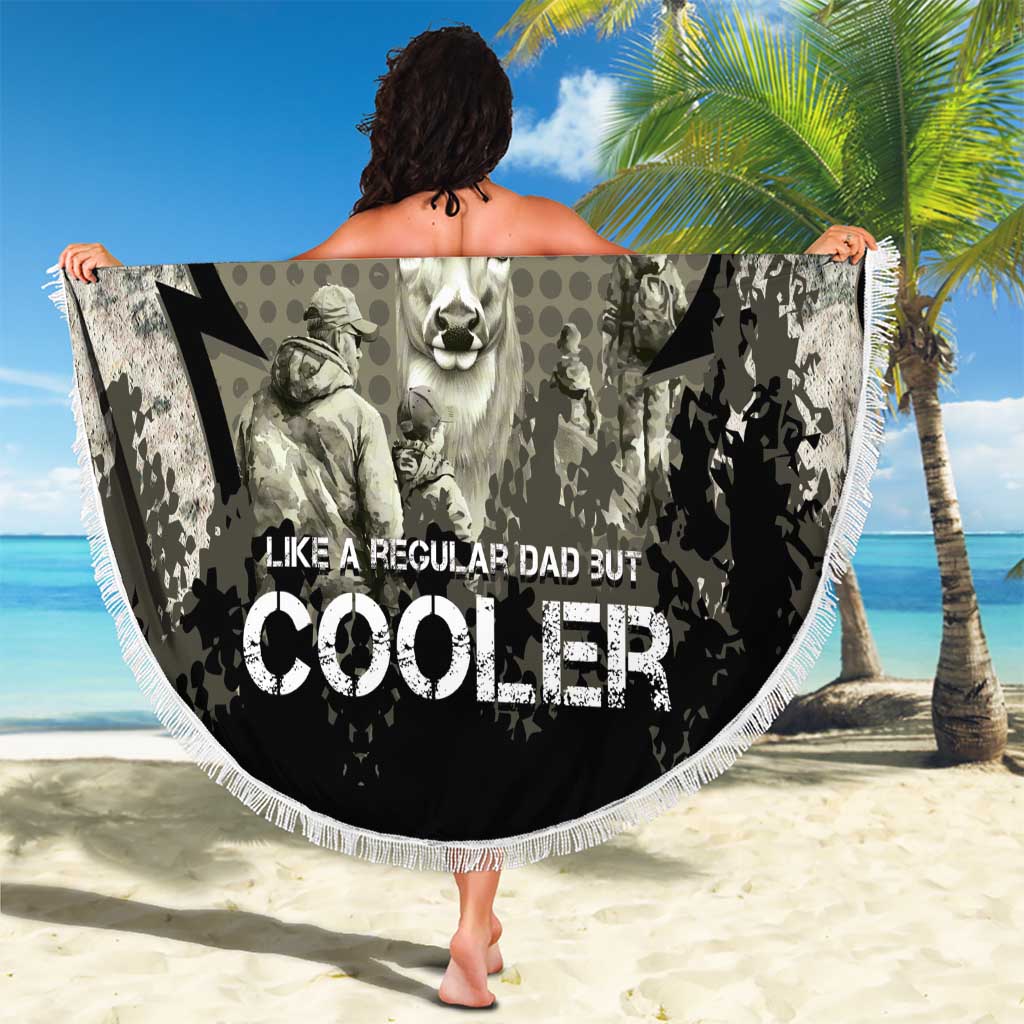 Deer Hunting Fathers Day Beach Blanket Best Dad Ever