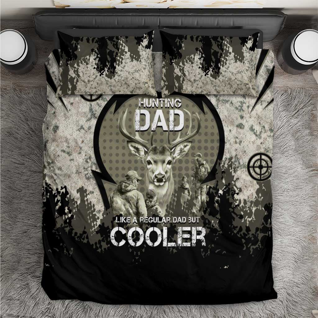 Deer Hunting Fathers Day Bedding Set Best Dad Ever