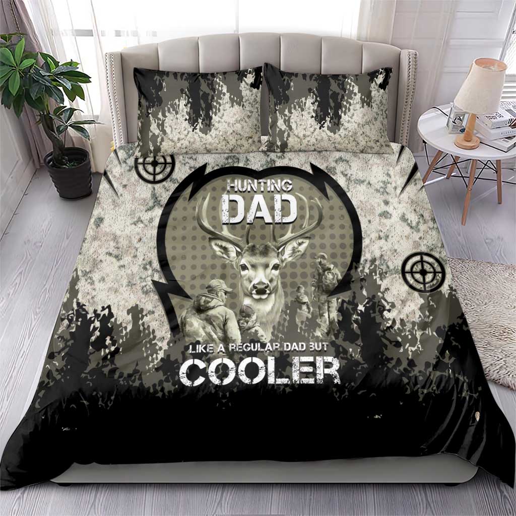 Deer Hunting Fathers Day Bedding Set Best Dad Ever