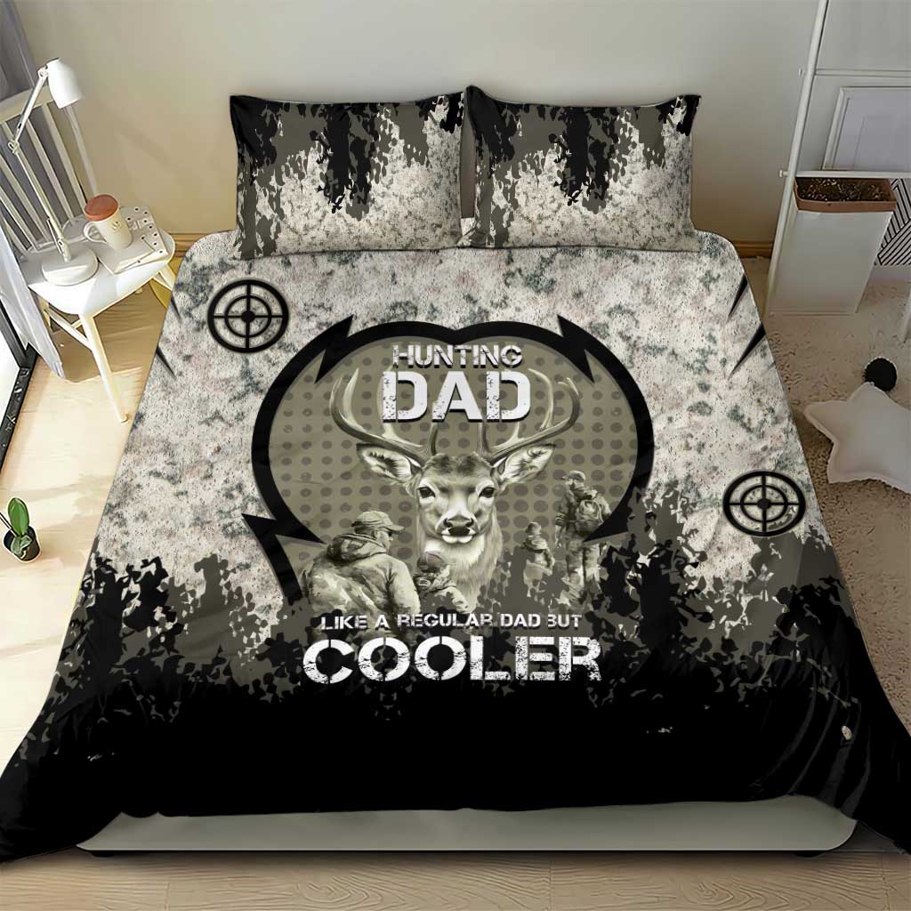 Deer Hunting Fathers Day Bedding Set Best Dad Ever