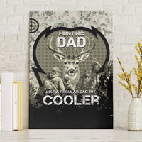 Deer Hunting Fathers Day Canvas Wall Art Best Dad Ever