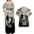 Deer Hunting Fathers Day Couples Matching Off Shoulder Maxi Dress and Hawaiian Shirt Best Dad Ever