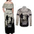 Deer Hunting Fathers Day Couples Matching Off Shoulder Maxi Dress and Long Sleeve Button Shirt Best Dad Ever