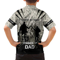 Deer Hunting Fathers Day Family Matching Long Sleeve Bodycon Dress and Hawaiian Shirt Best Dad Ever