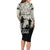 Deer Hunting Fathers Day Family Matching Long Sleeve Bodycon Dress and Hawaiian Shirt Best Dad Ever