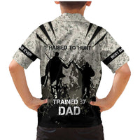 Deer Hunting Fathers Day Family Matching Mermaid Dress and Hawaiian Shirt Best Dad Ever