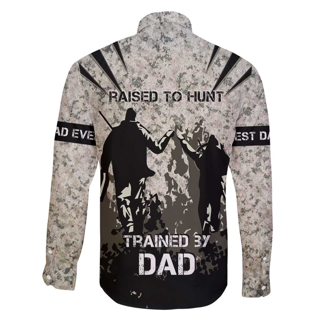 Deer Hunting Fathers Day Family Matching Off Shoulder Short Dress and Hawaiian Shirt Best Dad Ever