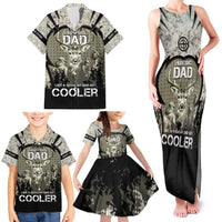 Deer Hunting Fathers Day Family Matching Tank Maxi Dress and Hawaiian Shirt Best Dad Ever