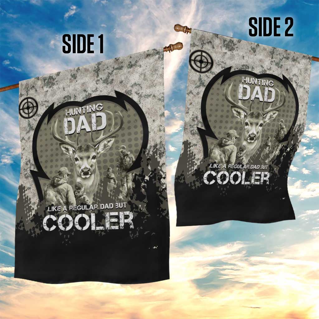 Deer Hunting Fathers Day Garden Flag Best Dad Ever