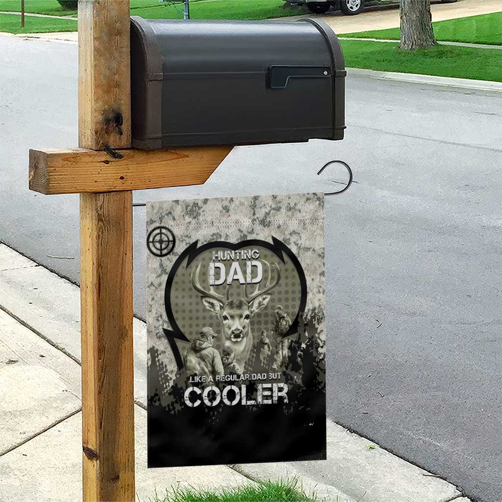 Deer Hunting Fathers Day Garden Flag Best Dad Ever