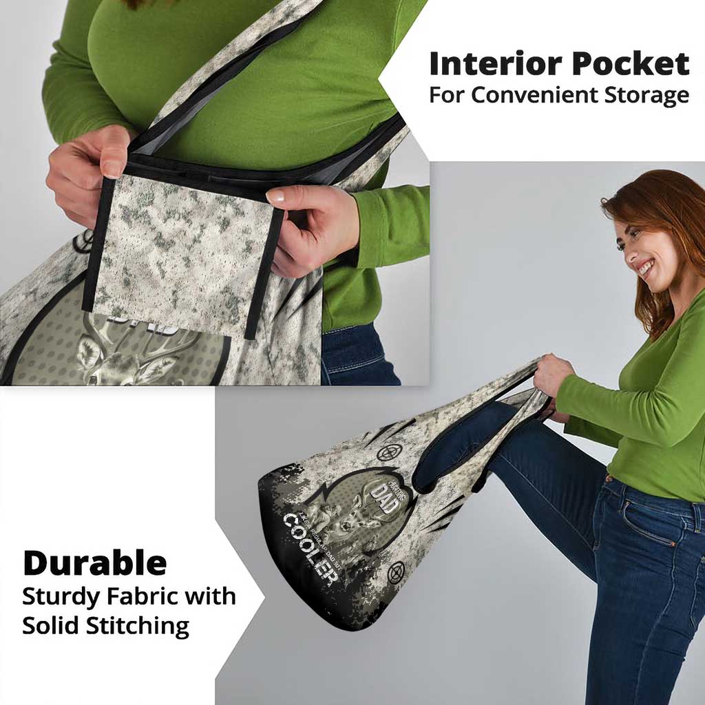 Deer Hunting Fathers Day Grocery Bag Best Dad Ever