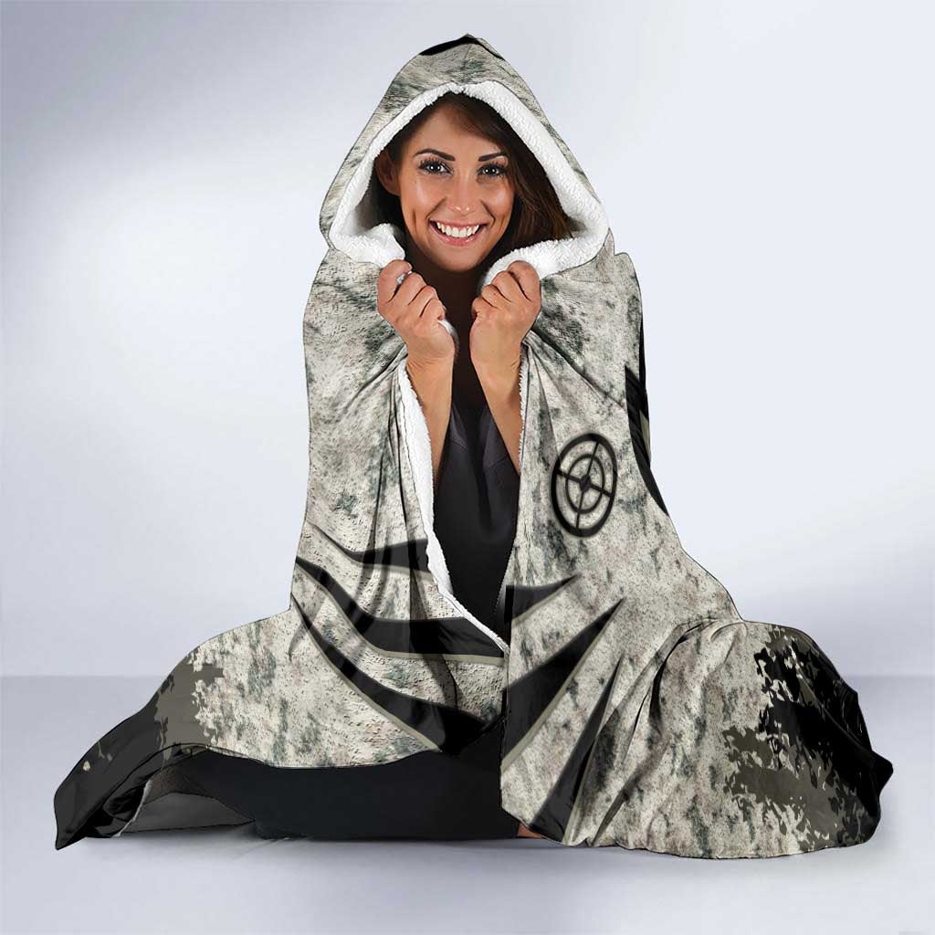 Deer Hunting Fathers Day Hooded Blanket Best Dad Ever