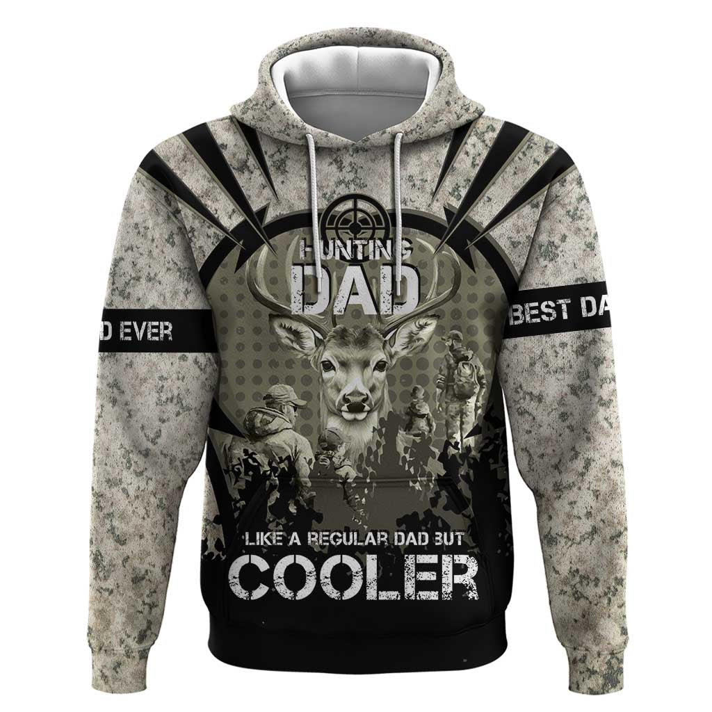 Deer Hunting Fathers Day Hoodie Best Dad Ever