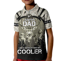 Deer Hunting Fathers Day Kid Polo Shirt Best Dad Ever
