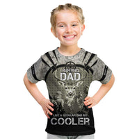 Deer Hunting Fathers Day Kid T Shirt Best Dad Ever