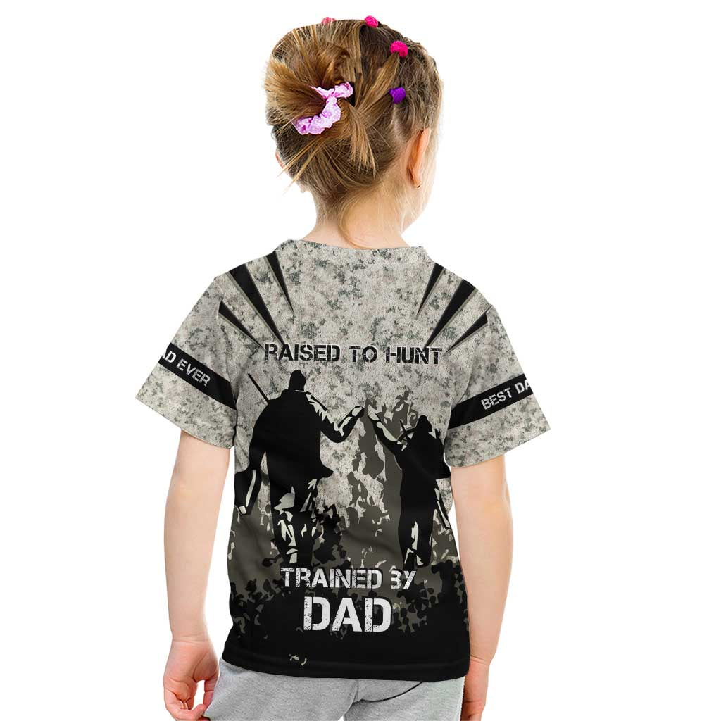 Deer Hunting Fathers Day Kid T Shirt Best Dad Ever