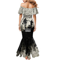 Deer Hunting Fathers Day Mermaid Dress Best Dad Ever