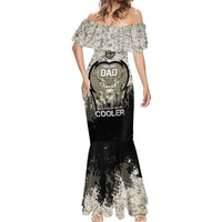 Deer Hunting Fathers Day Mermaid Dress Best Dad Ever