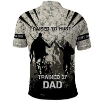 Deer Hunting Fathers Day Polo Shirt Best Dad Ever