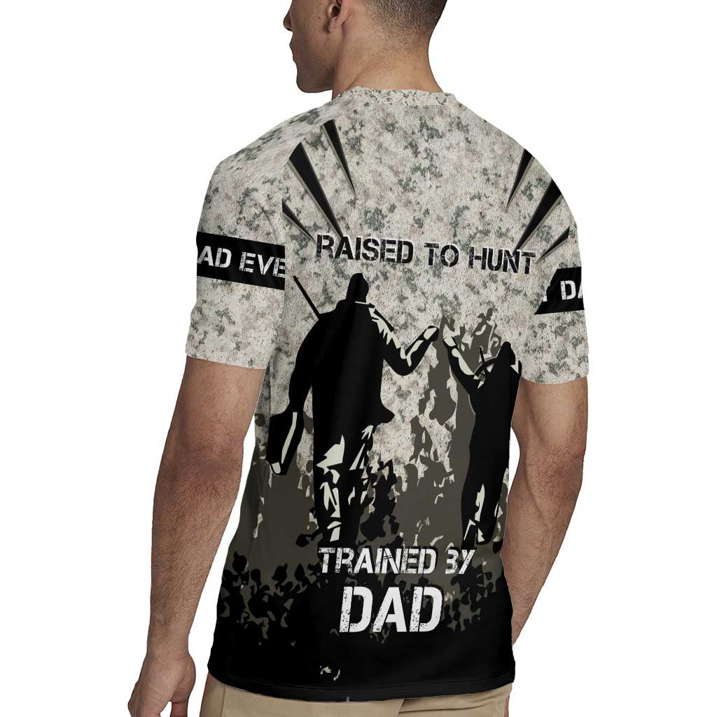 Deer Hunting Fathers Day Rugby Jersey Best Dad Ever