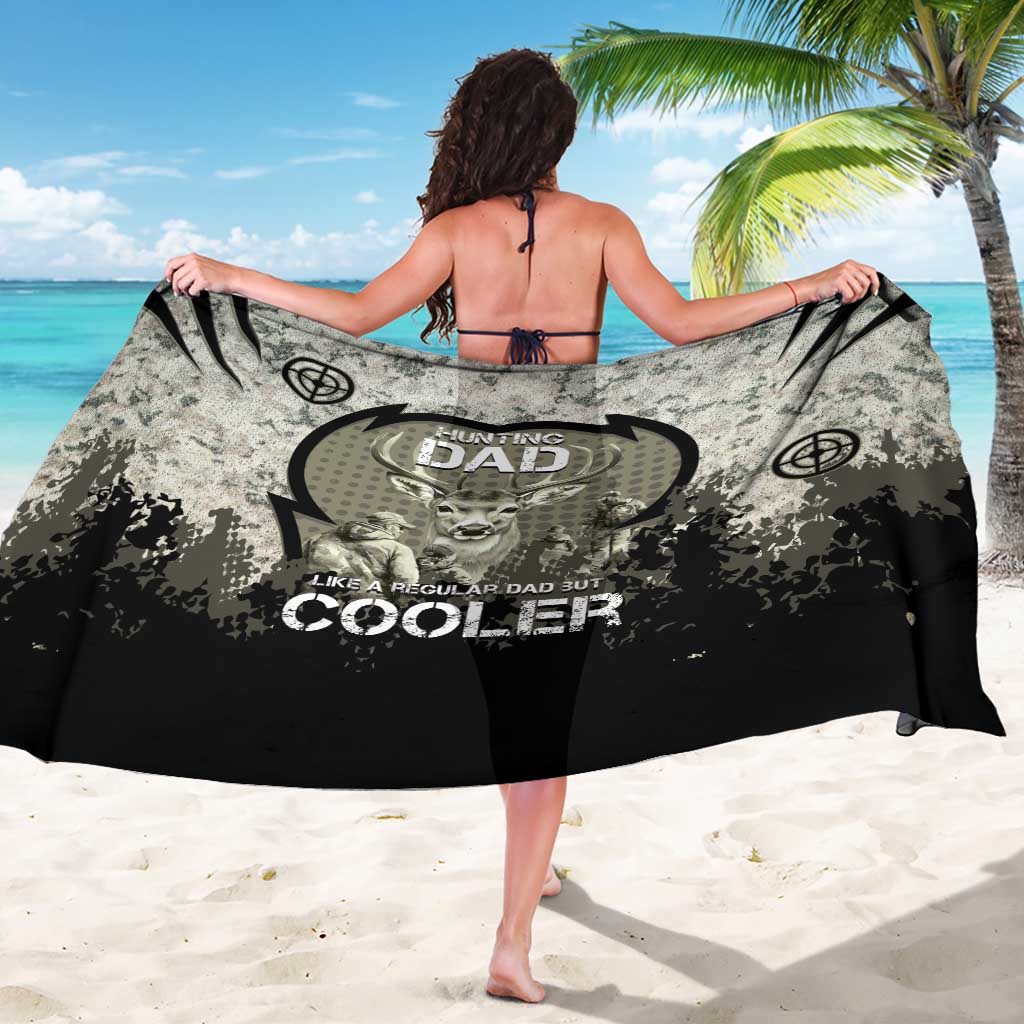 Deer Hunting Fathers Day Sarong Best Dad Ever