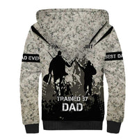 Deer Hunting Fathers Day Sherpa Hoodie Best Dad Ever