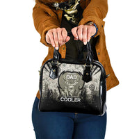 Deer Hunting Fathers Day Shoulder Handbag Best Dad Ever