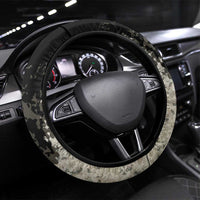 Deer Hunting Fathers Day Steering Wheel Cover Best Dad Ever