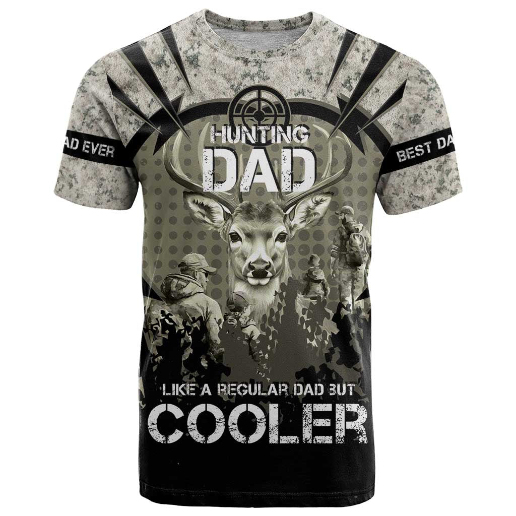 Deer Hunting Fathers Day T Shirt Best Dad Ever