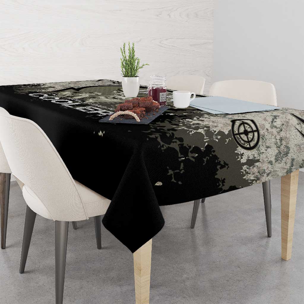Deer Hunting Fathers Day Tablecloth Best Dad Ever