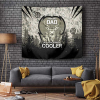 Deer Hunting Fathers Day Tapestry Best Dad Ever