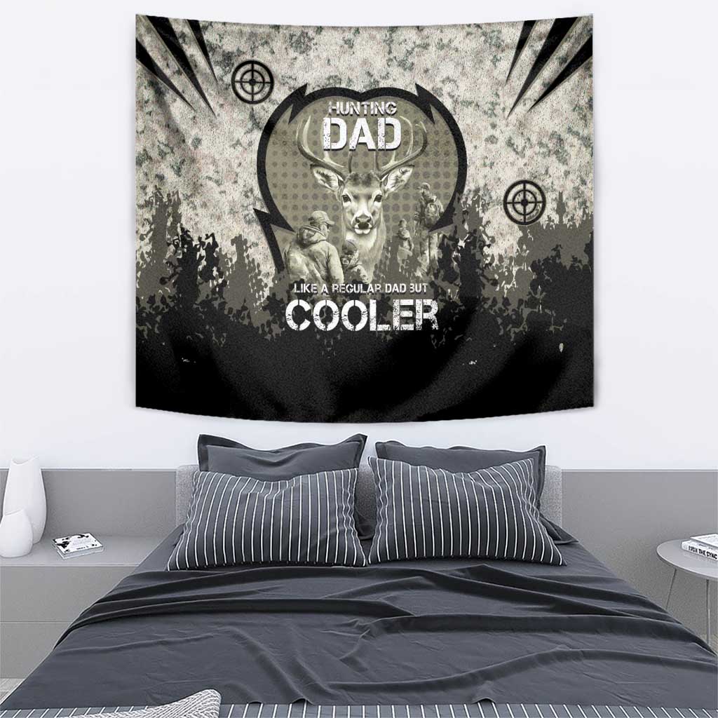 Deer Hunting Fathers Day Tapestry Best Dad Ever