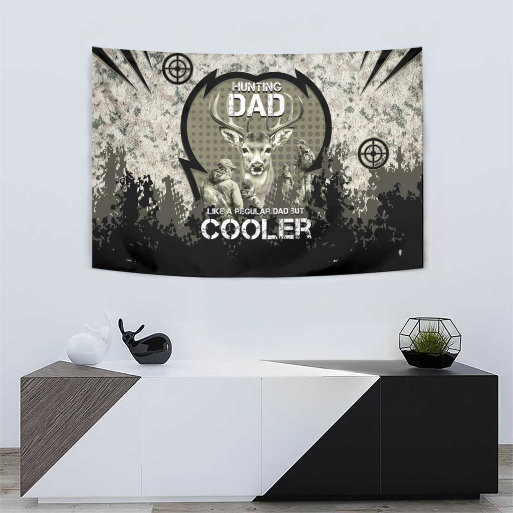 Deer Hunting Fathers Day Tapestry Best Dad Ever
