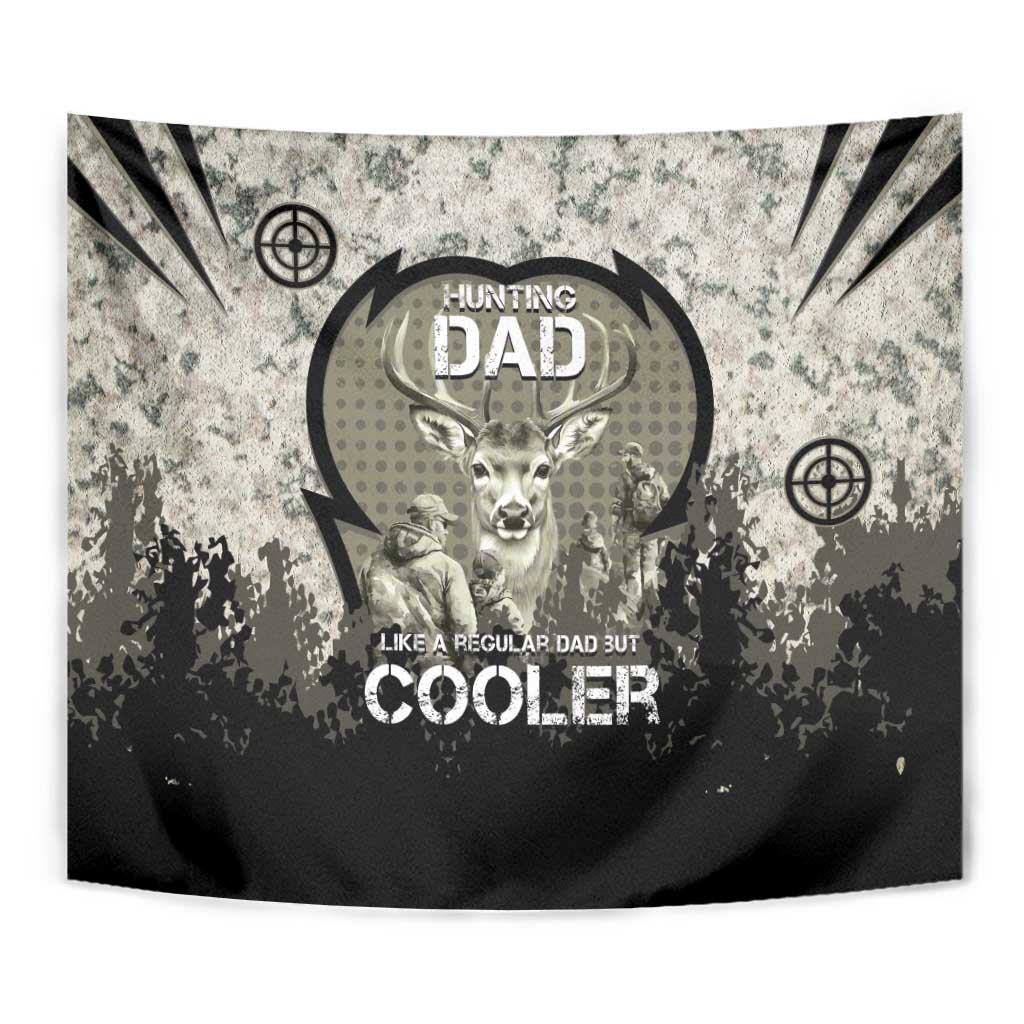 Deer Hunting Fathers Day Tapestry Best Dad Ever