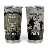 Deer Hunting Fathers Day Tumbler Cup Best Dad Ever