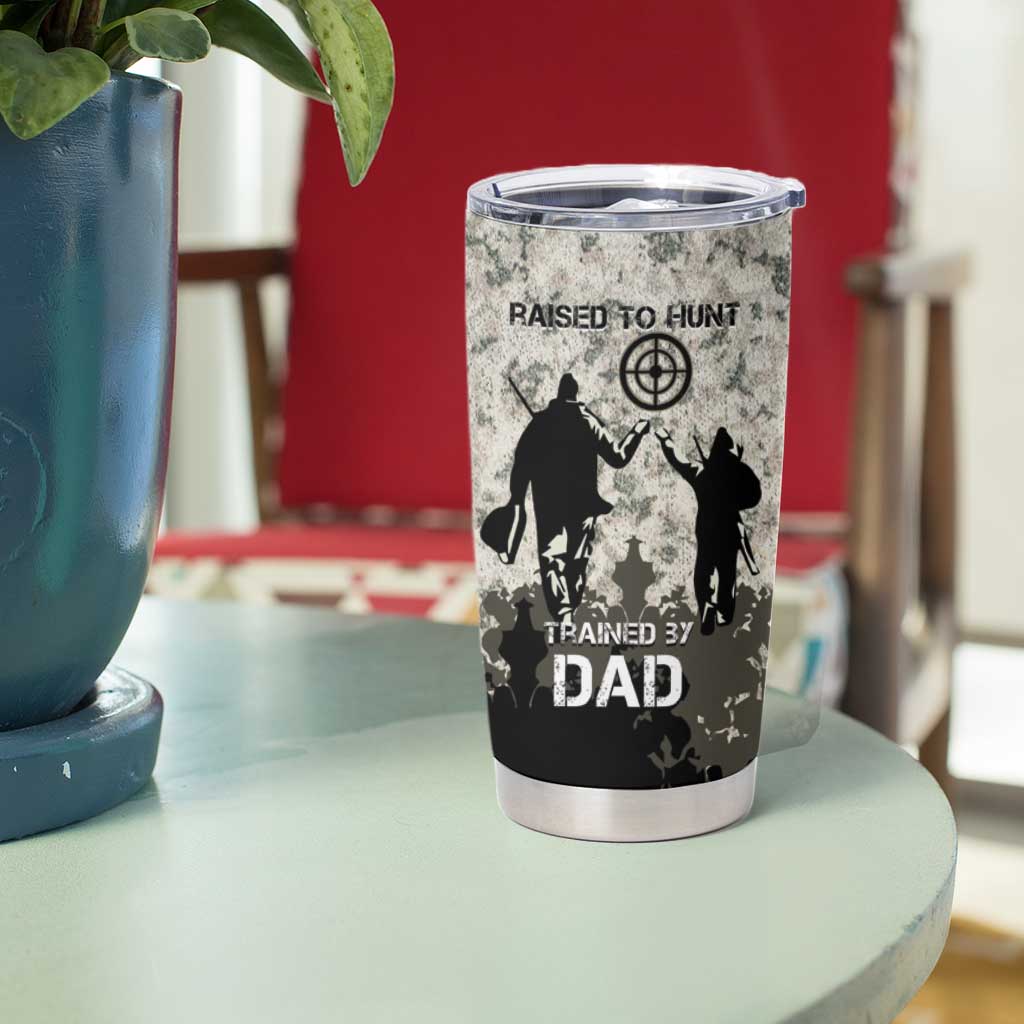 Deer Hunting Fathers Day Tumbler Cup Best Dad Ever