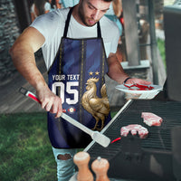 Custom France Football Apron Gallic Rooster Luxury Sport Style
