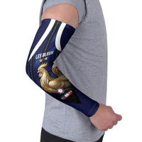 Custom France Football Arm Sleeves Gallic Rooster Luxury Sport Style