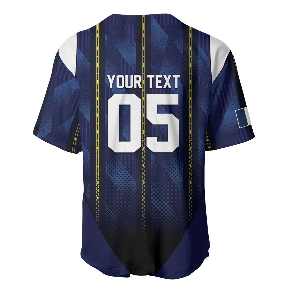 Custom France Football Baseball Jersey Gallic Rooster Luxury Sport Style