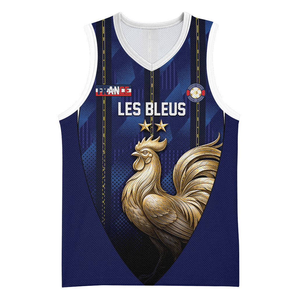 Custom France Football Basketball Jersey Gallic Rooster Luxury Sport Style
