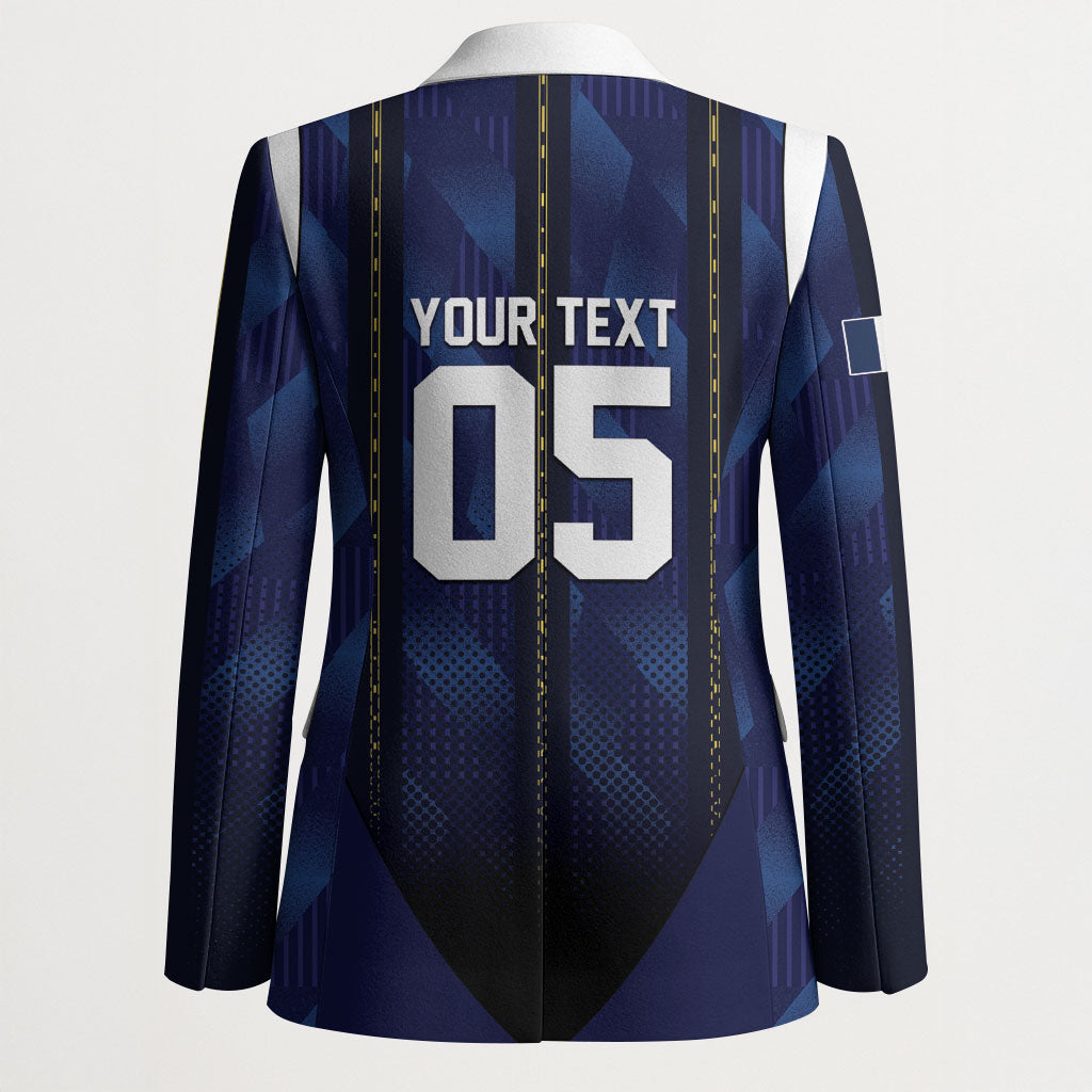 Custom France Football Blazer Gallic Rooster Luxury Sport Style