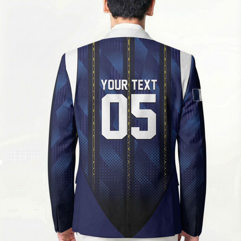 Custom France Football Blazer Gallic Rooster Luxury Sport Style
