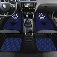 Custom France Football Car Mats Gallic Rooster Luxury Sport Style