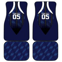 Custom France Football Car Mats Gallic Rooster Luxury Sport Style