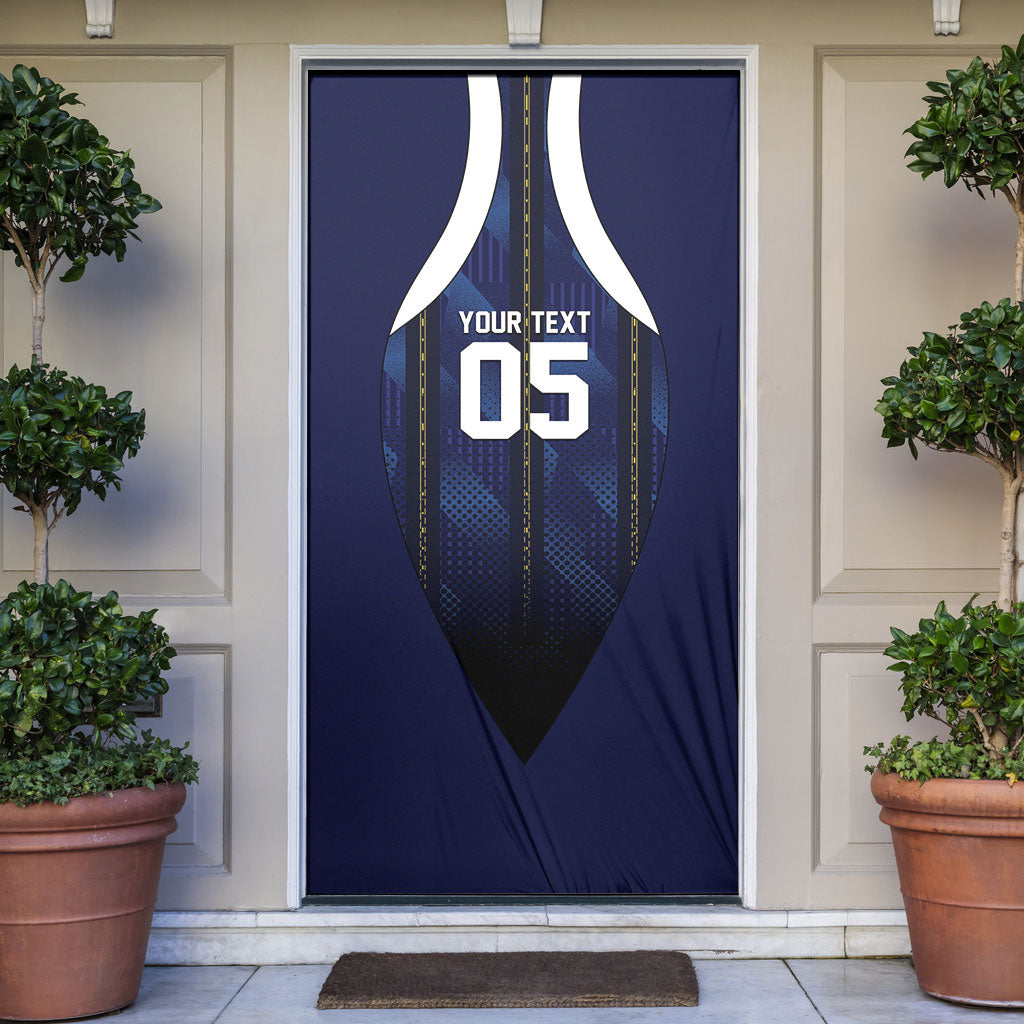Custom France Football Door Cover Gallic Rooster Luxury Sport Style